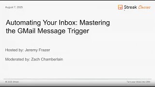 Automate your inbox using Streak's integrations feature
