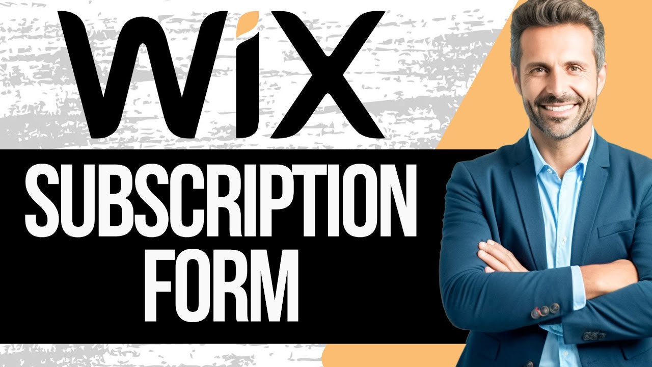 How to Add Subscription Form to Wix Website - YouTube