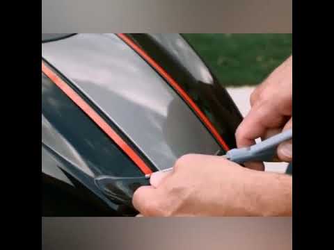Reflective Vinyl Car