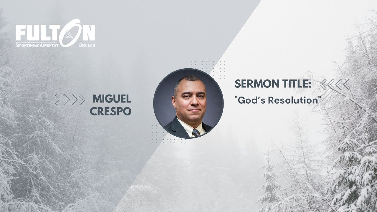 Miguel Crespo - "God's Resolution"