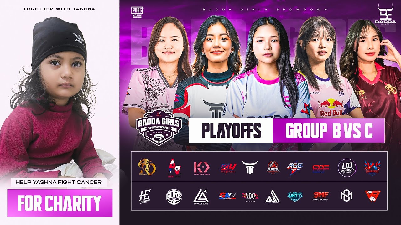 [NP] BADDA GIRLS SHOWDOWN S-1 | PLAYOFFS B VS C | DAY 2/3 | FT-  