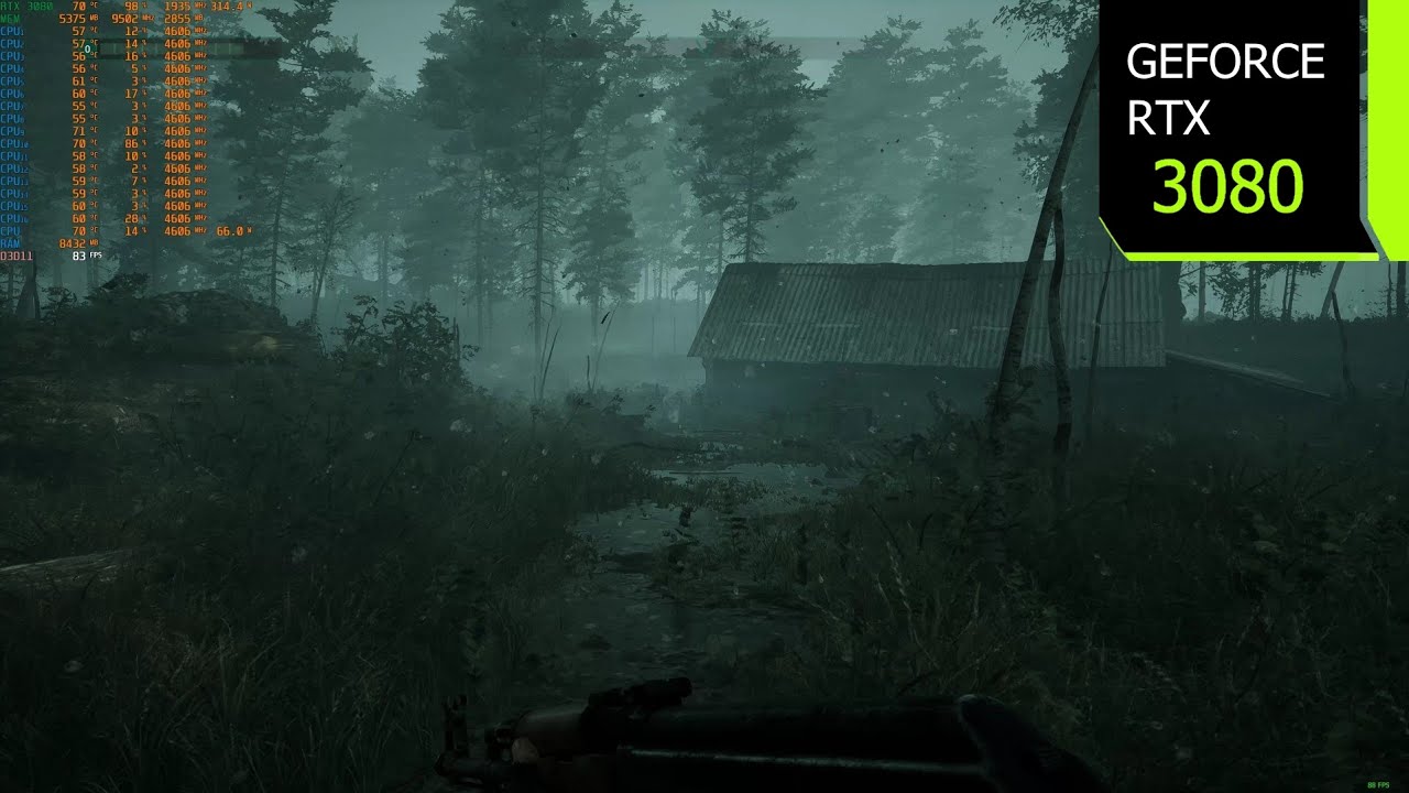 Chernobylite 4K FSR Ultra Quality | i7 10700F | RTX 3080