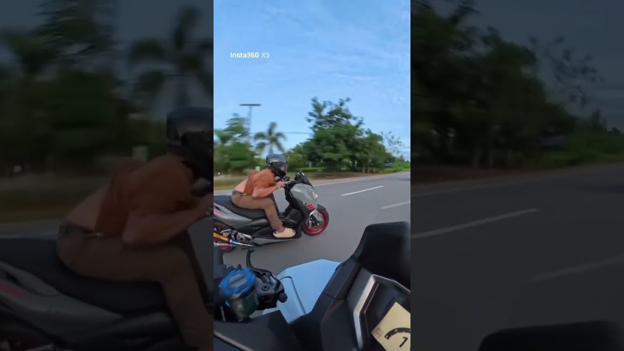 Forza 350 vs Xmax 350 Speed Test Thailand