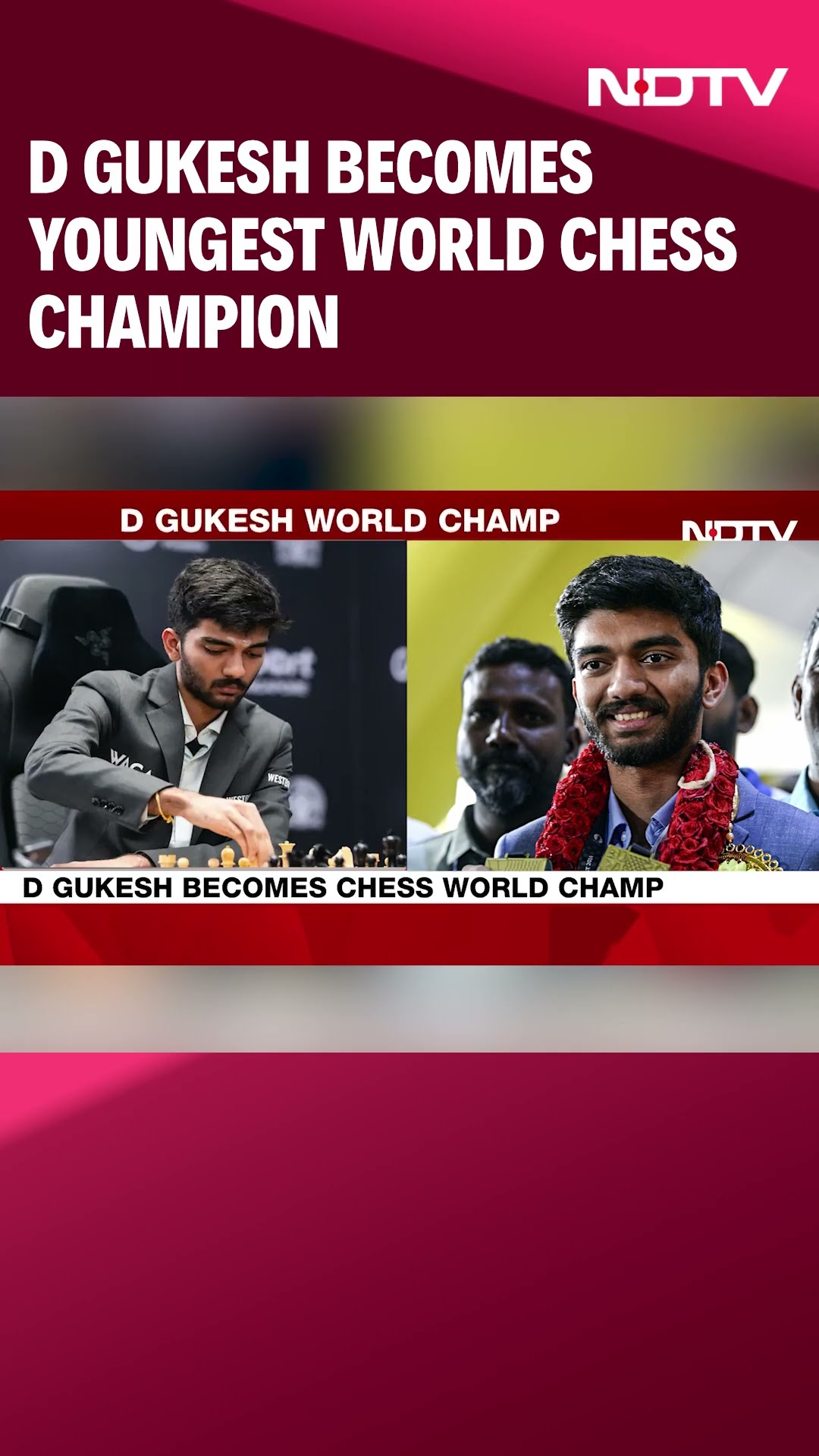 Gukesh D | Gukesh Becomes Youngest Ever World Chess Champion As Ding Liren Fumbles