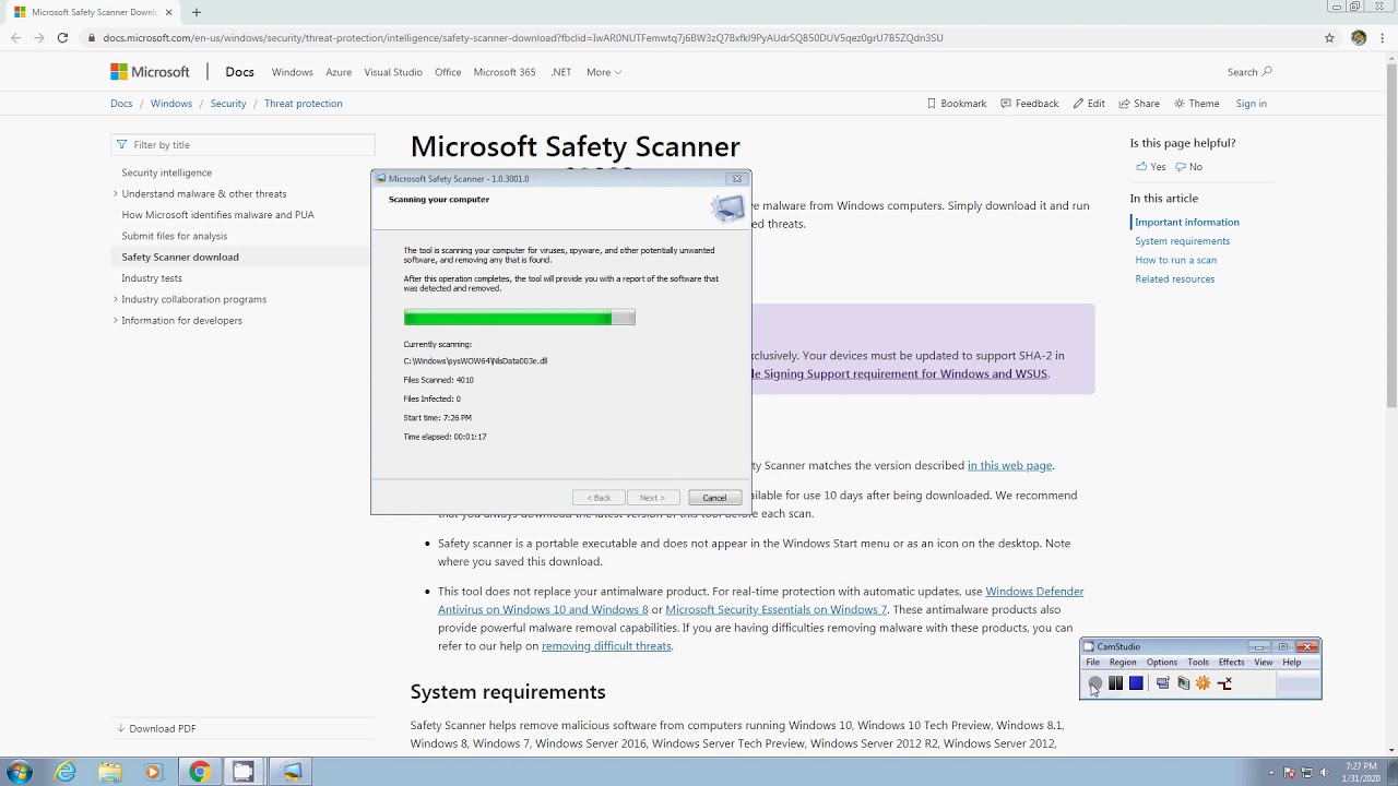 microsoft security scanner