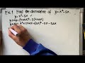 DIFFERENTIAL CALCULUS | The DERIVATIVE in 4 STEPS with EXAMPLES