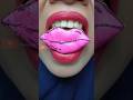 ASMR Anomaly Pink Lips Truns into Cookies Character #short #shorts 1424