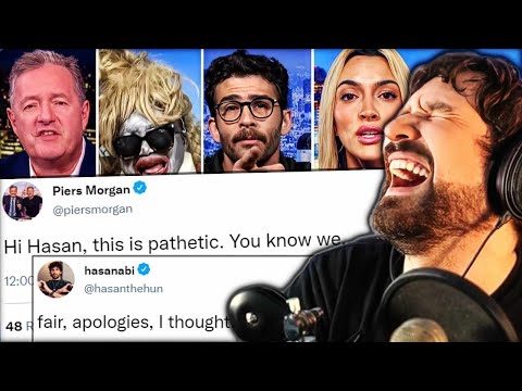 Thumbnail for HE'S SO MAD! Hasan LOSES IT On Piers Morgan