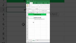 Aprende a calcular el Valor Actual en Excel con la función VA #excel #shorts
