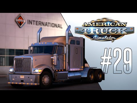 Видео: АМЕРИКАНСКАЯ КЛАССИКА - International® 9900i - American Truck Simulator (1.43.3.3s) [#29]