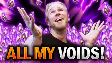 WE PULLED ALL OUR VOID SHARDS and Got THIS - Shredder Champ Chase! - Raid Shadow Legends
