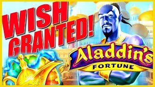 🧞ジーニーが3回もボーナスを叶えてくれた！Aladdin's Fortuneスロットでのライブプレイ＆ボーナス screenshot 1