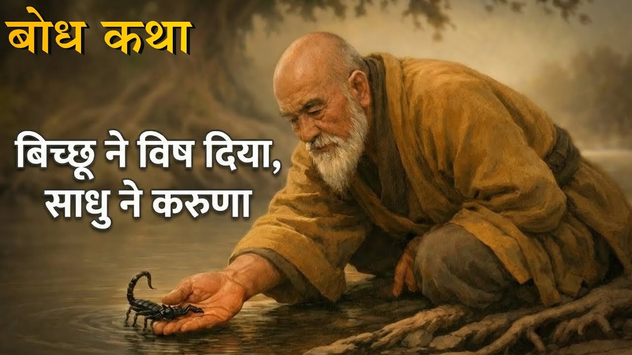बिच्छू ने विष दिया, साधु ने करुणा | ज़ेन कथा