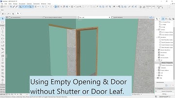 2.13 Adding Empty Door Opening.
