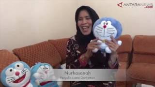 ANTARANEWS - Nurhasanah, pengisi suara Doraemon