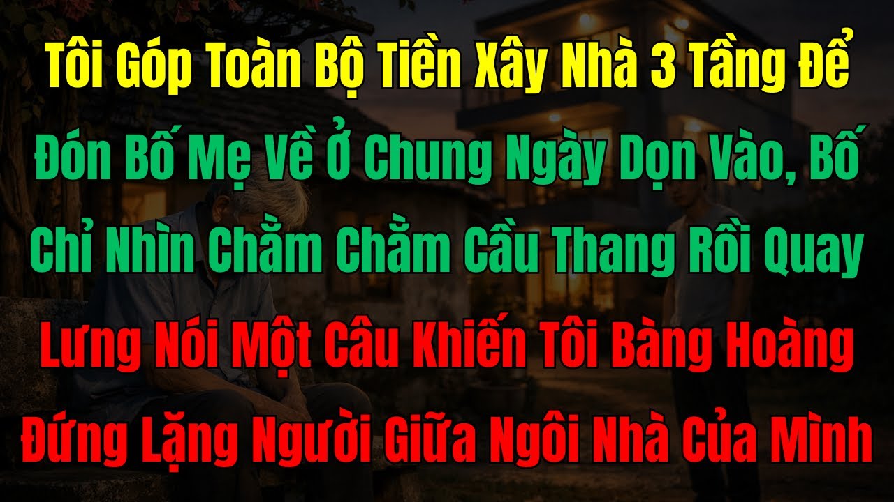 Người Con Thành Đạt Xây Nhà Tiền Tỷ Đón Cha Mẹ Về Ở Chung, Vì Sao Cha Già Lại Từ Chối Ở Chung?