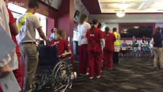 Chemical spill simulation teaches USC nursing students triage skills
