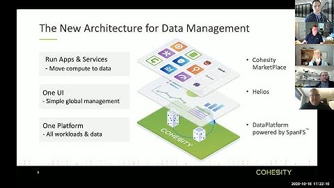 HPE Storage Update Featuring Cohesity