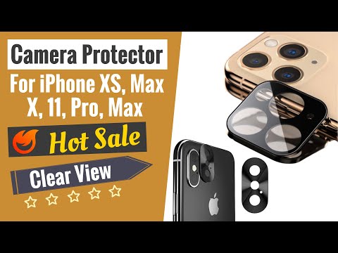 Camera Protector Tempered Glass For Apple iPhone XS Max XR X 7 8 9 6 6S Plus 5   