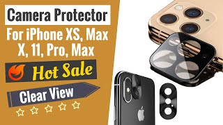 Camera Protector Tempered Glass For Apple iPhone XS Max XR X 7 8 9 6 6S Plus 5 🔥 screenshot 2