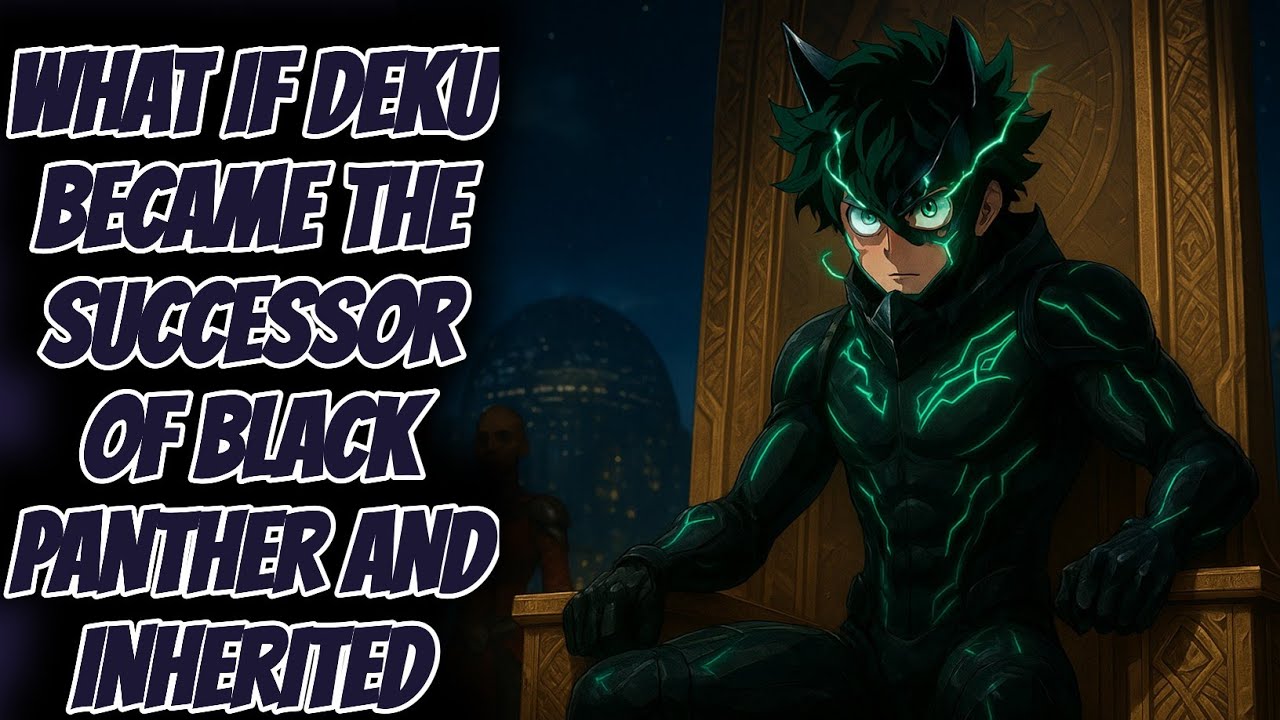 What if Deku Became the Successor of Black Panther and Inherited Wakanda’s Throne