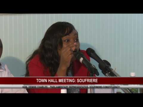 TOWN HALL MEETING IN SOUFRIERE - April 19 ,2017