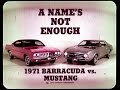 1971 Plymouth Barracuda / Cuda vs. Ford Mustang Dealer Promo Film