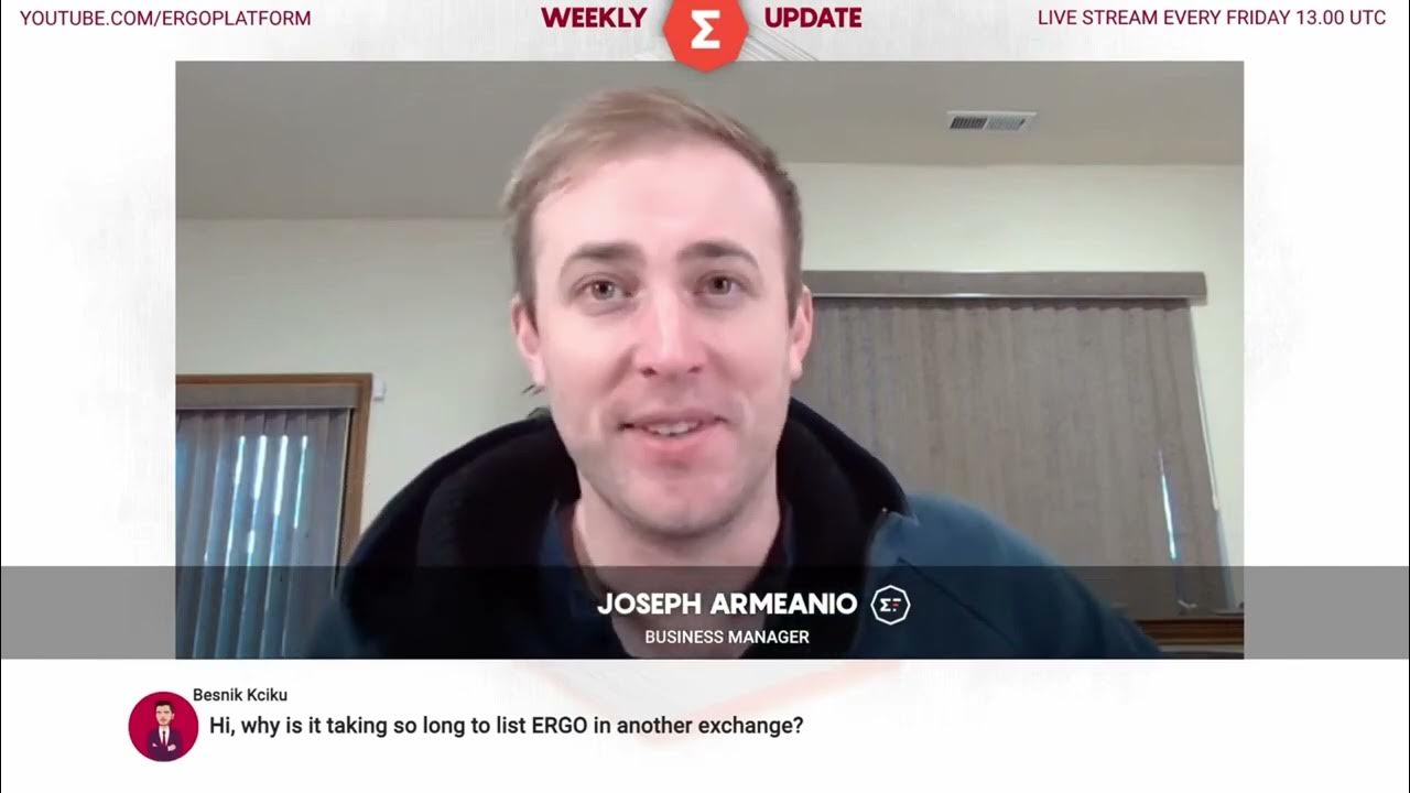 The Engineering It Takes To List Ergo On Exchanges Ergo Clips YouTube
