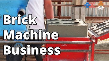 Interlocking Brick - Double Mould Machine - Nepal