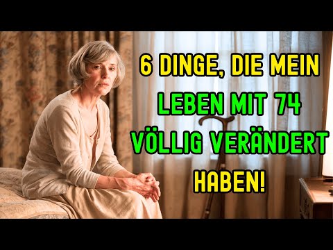 Ich bin 74. Gehen fällt mir schwer – doch diese 6 Dinge haben mein Leben verändert!