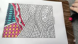 Relaxing Pattern coloring for stress Relied and inner peace screenshot 5