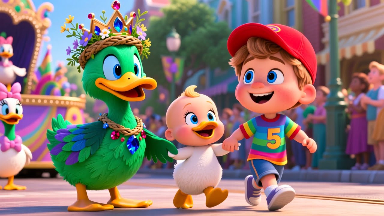 Boom Boom Duck Parade 🦆🎉 | Fun Animal Learning for Kids | Preschool Educational Video