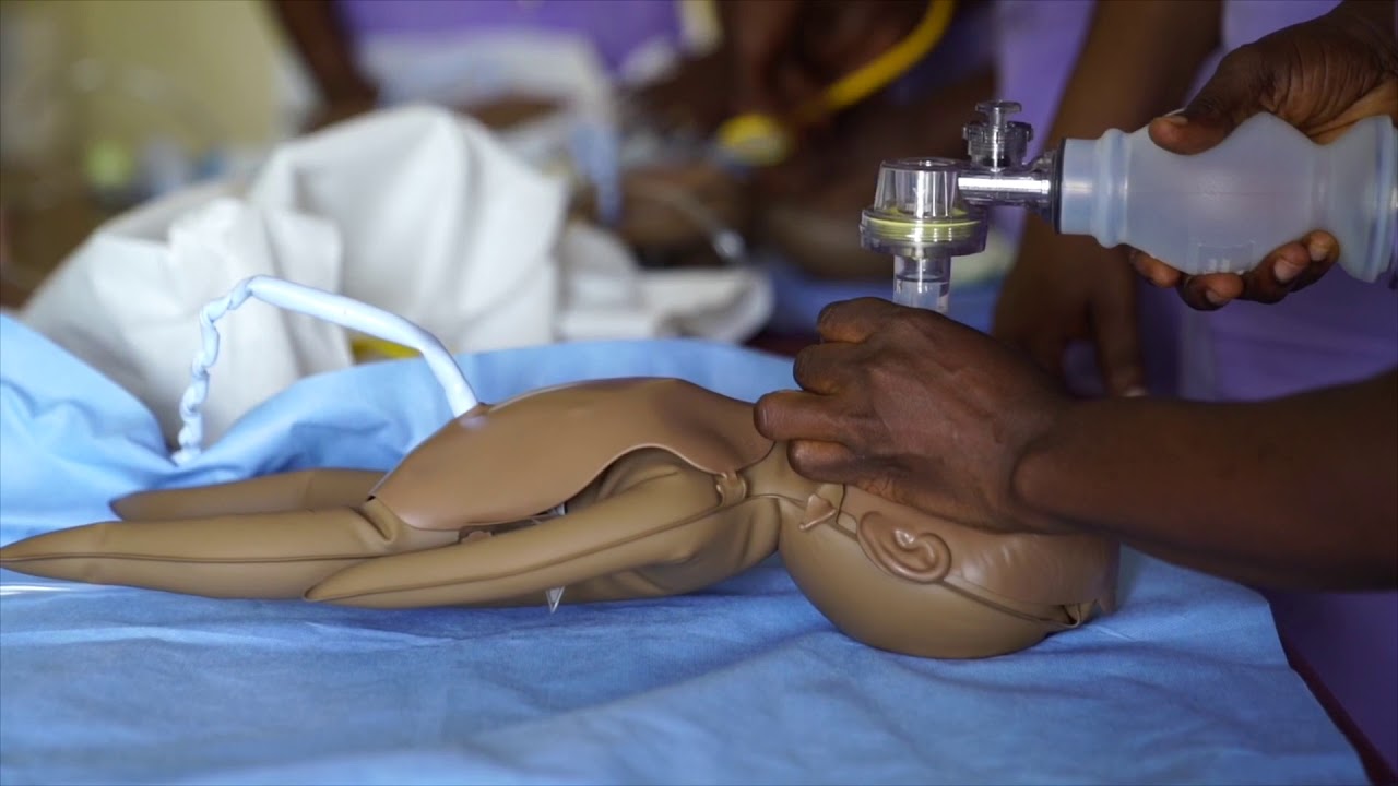 Helping Babies Breathe in Sierra Leone 2019
