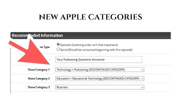 Updating Podcast Categories in Libsyn and Blubrry