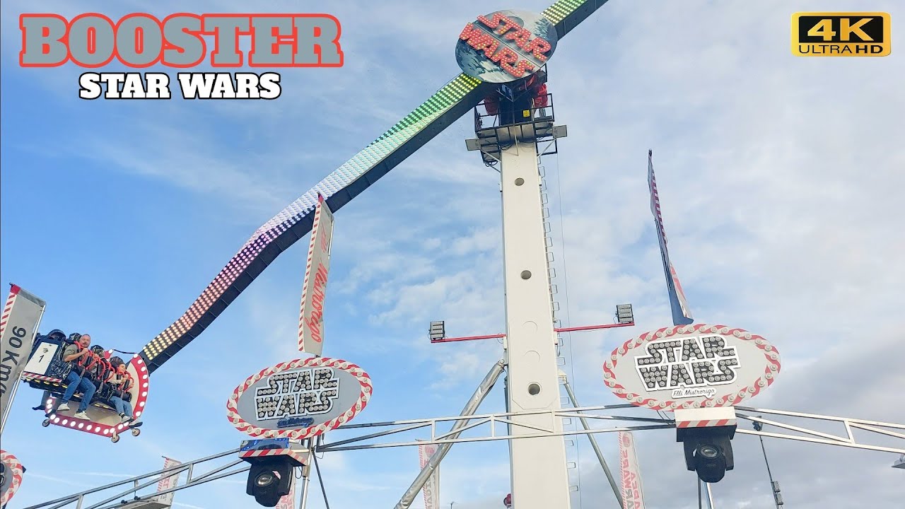 BOOSTER STAR WARS Rides/Giostre 2025 [4K]🇮🇹