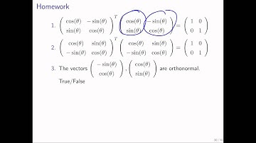 11.3.2 Orthonormal Vectors Part 5