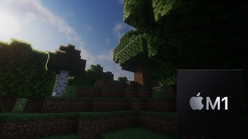 [macOS/Native] Minecraft (w/ shaders) on MacBook Air M1/Apple M1 8-core GPU