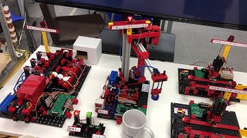 IoT事例。fischetechnikをMelsec iQ-Rで制御し、IBH-Link UAによりMQTTせAWSへ接続しGrafanaで可視化。楽しんで学ぶ、そして、稼ぐ(^O^)