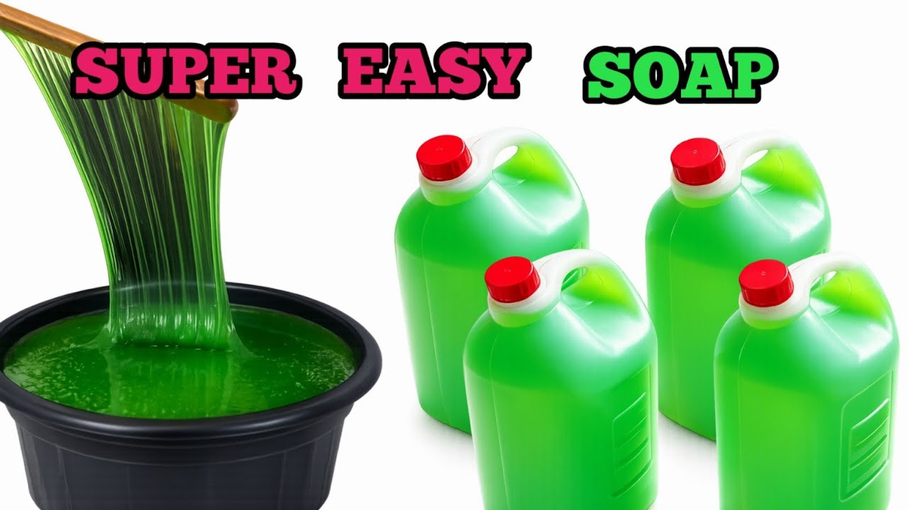 How To Make Multipurpose Liquid Soap at home (Step-by-Step) - YouTube