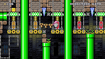 [SMM2] Dry Bones Mansion by Fini