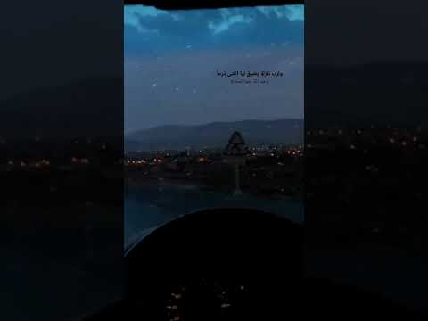 و لرب نازلة يضيق بها الفتى ذرعا