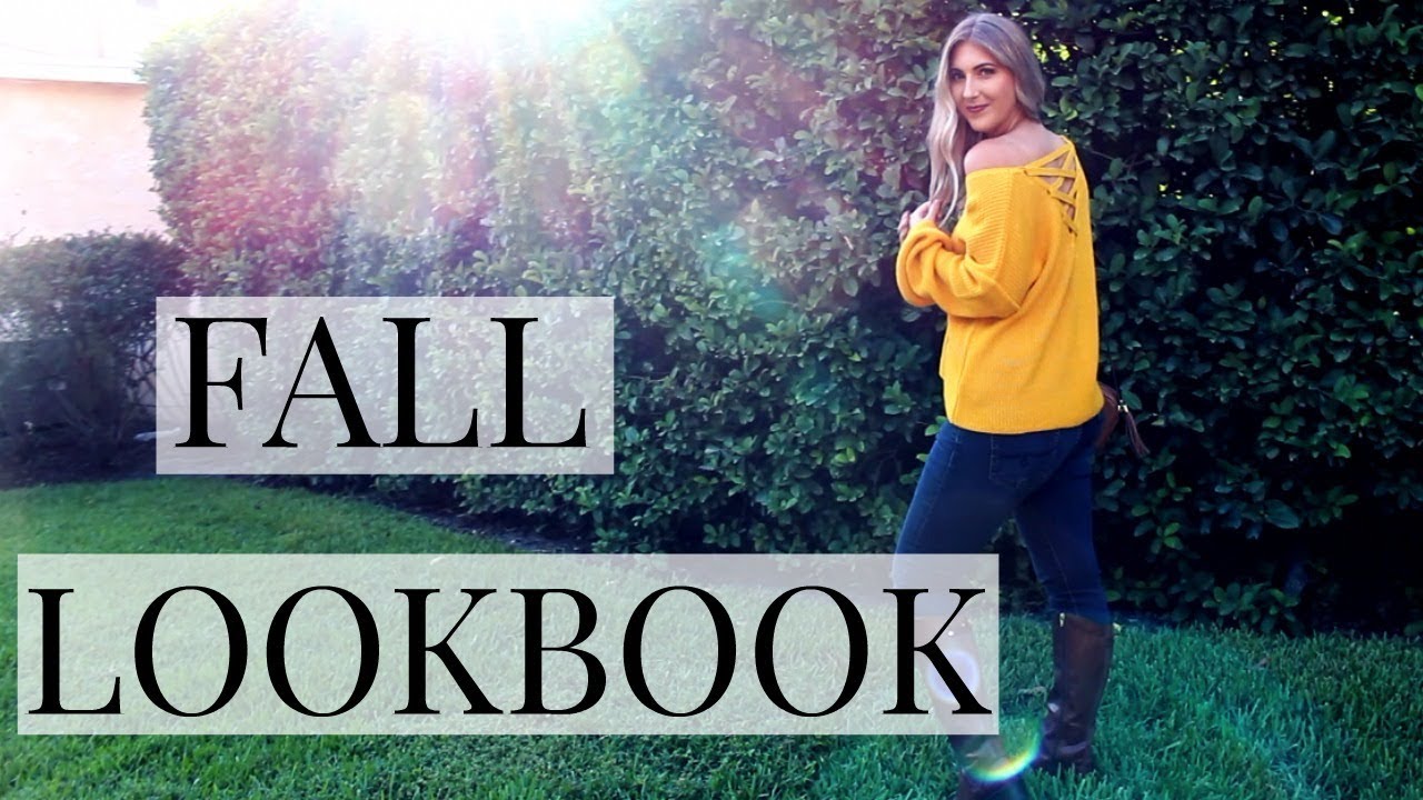 FALL LOOKBOOK 2017| 5 Outfit Ideas | Fall Fashion | Nicole Voute