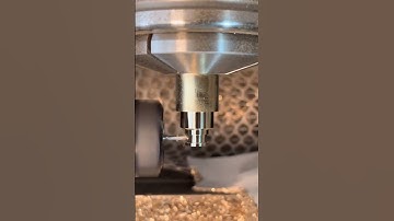 Smooth as glass – CNC threading at its finest! #CNCThreading #MachinistLife #LatheWork"