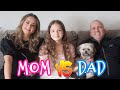 WHO KNOWS ME BETTER ? MOM vs DAD | SISTER FOREVER