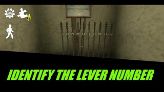 Ice scream 3 : How to identify the lever number, ice scream 3 lever combination location