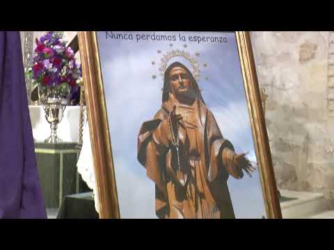 DESCUBRIMIENTO CARTEL HERMANDAD JESUS CAIDO noticia informativos 19/03/2021