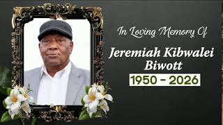 In Loving Memory of the late Jeremiah Biwott 1950-2026