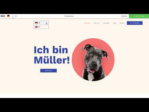 Video: Wie füge ich Wix mehrere Sprachen hinzu?