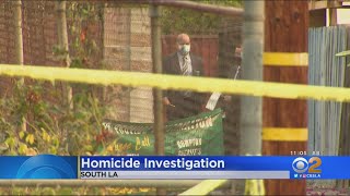 Body Found Burning In South LA Alley