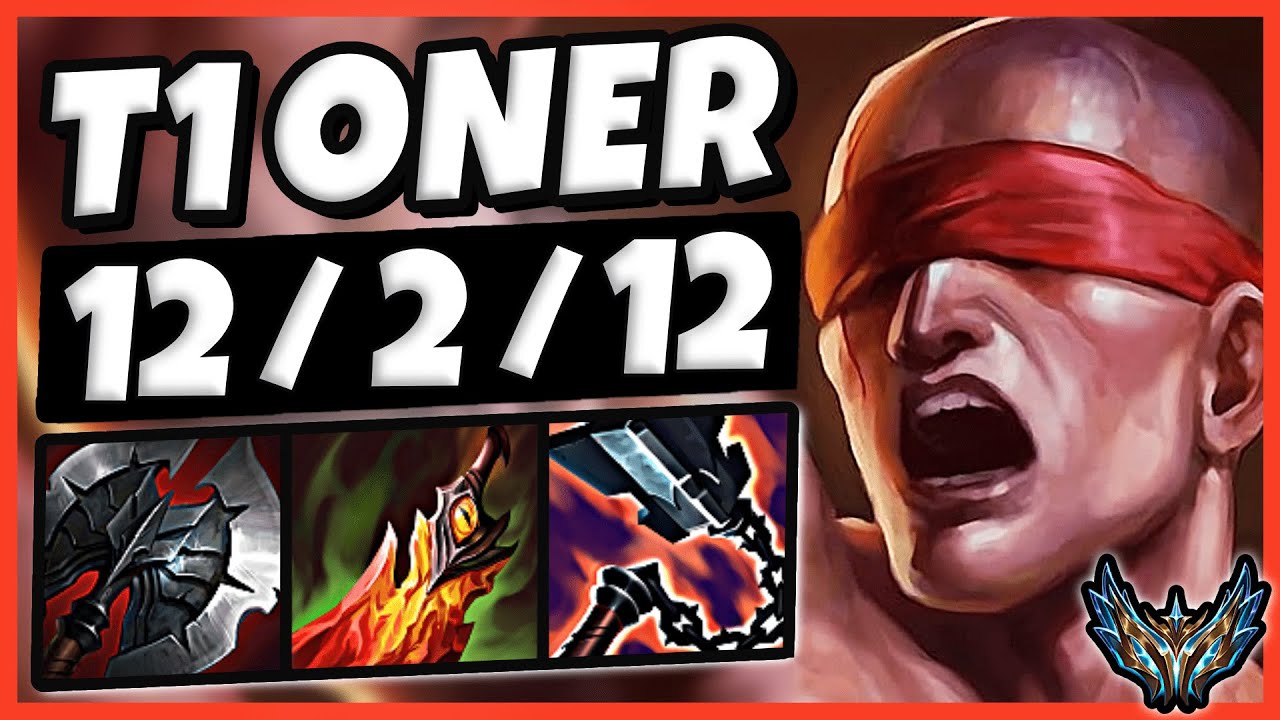 T1 Oner Lee Sin vs Graves [ Jungle ] Patch 12.18 Korea Challenger ✅